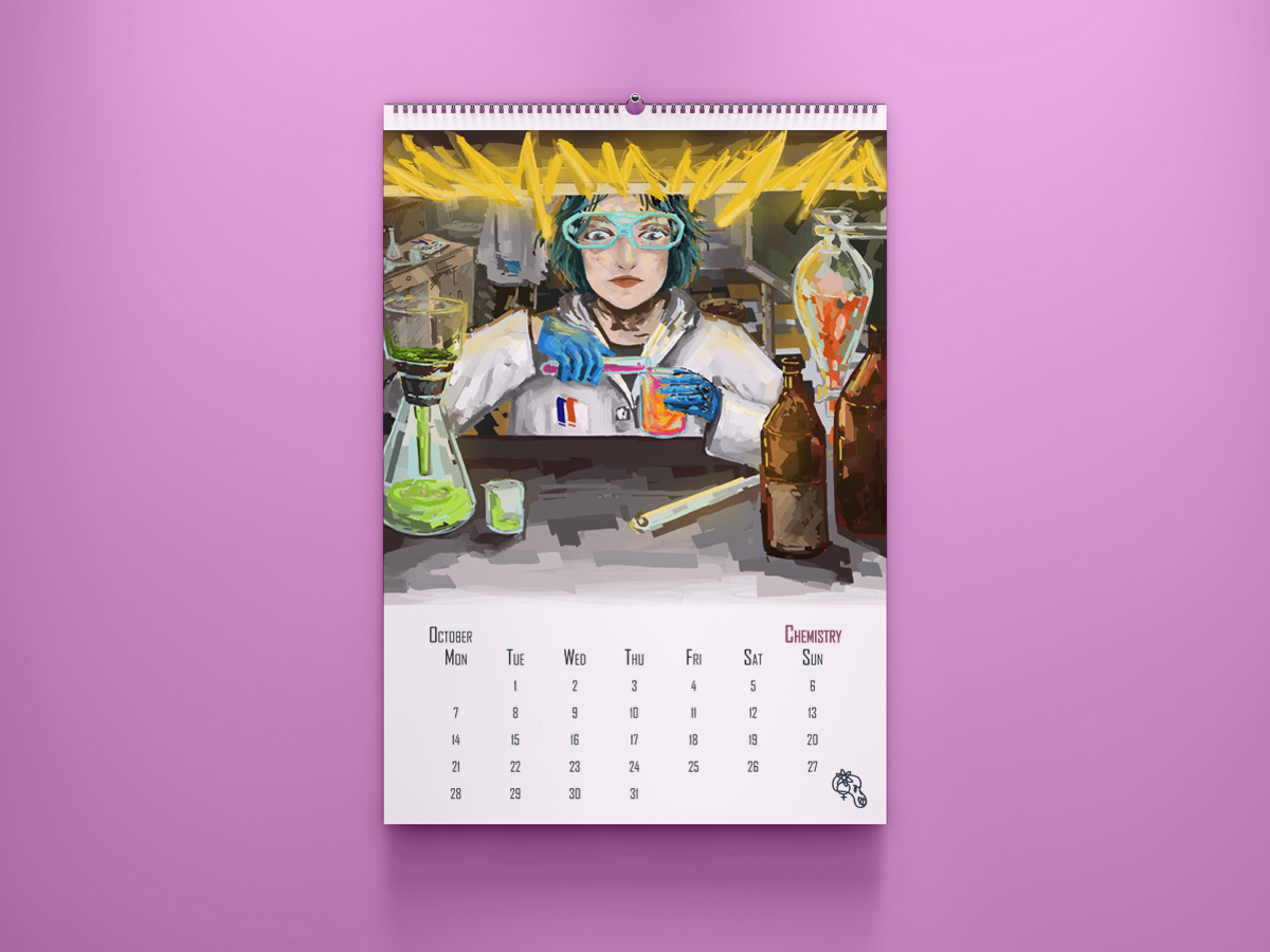 CannonGangSTEM's tweet photo. Perfect as a holiday surprise or a source of daily inspiration, our calendar fits right in with lab walls, office plants, the hold of an expedition ship, or a classroom. https://t.co/ZzYl1KW2NG
