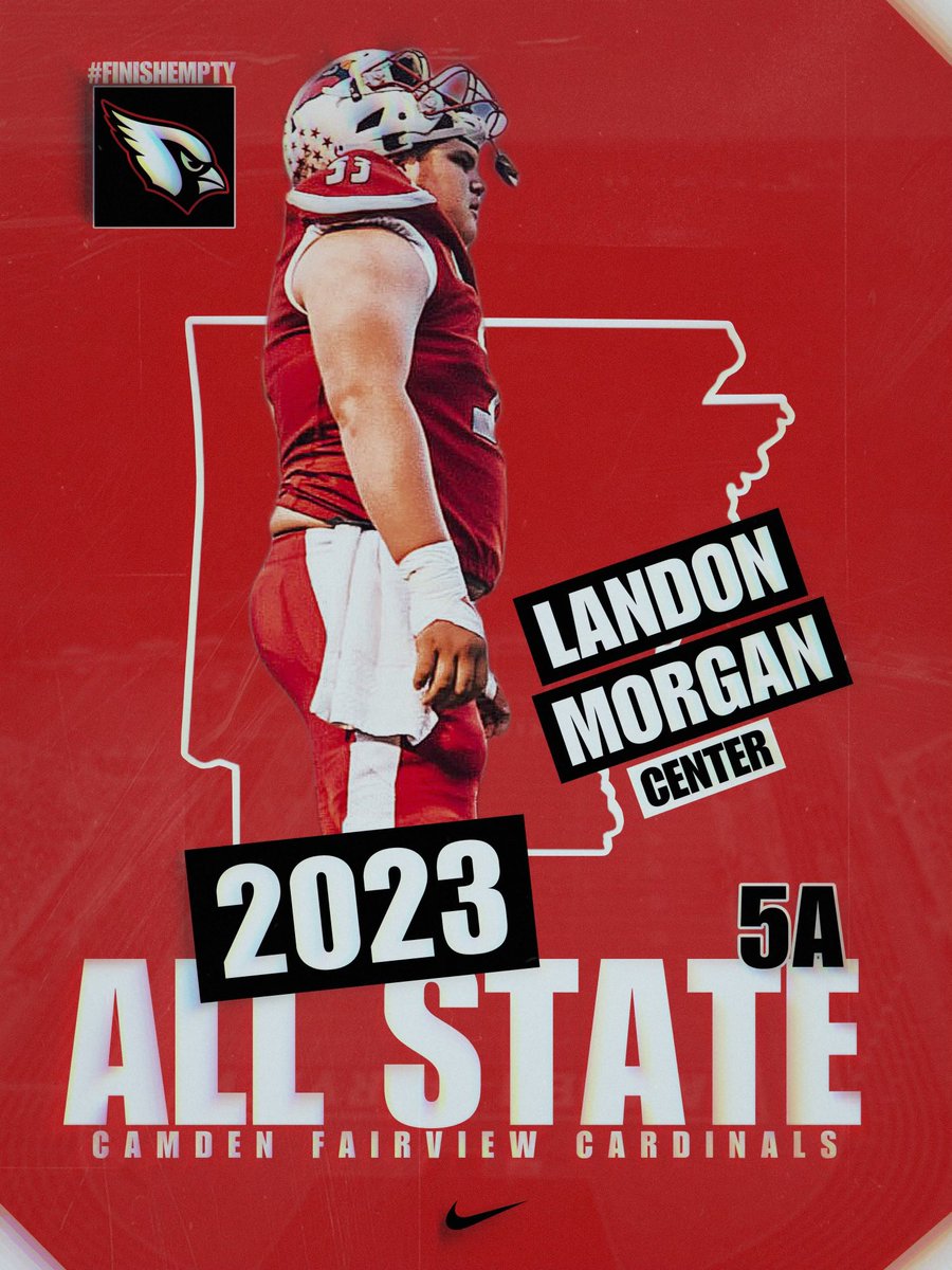 These guys helped lead us to our second straight 5A State Semifinal finish! These are your 2023 All-State football players.