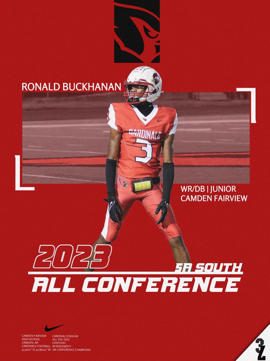 These are your 2023 5A South All-Conference football players!