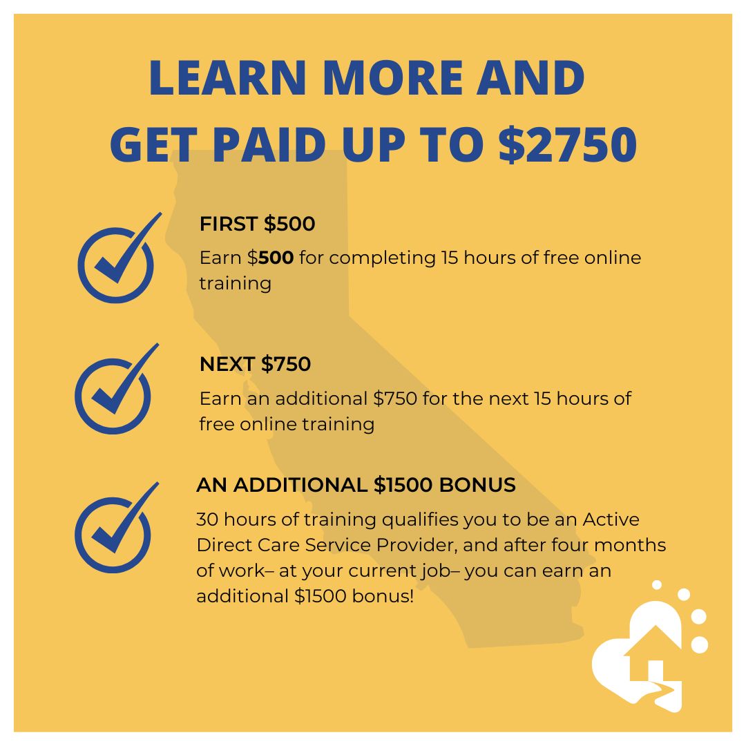 Get Paid to Train with the #Caring4Cal program! Register today: buff.ly/3uCcWnO 
Don't miss out on this amazing opportunity funded by the State of California. #getpaidtotrain  #caregiver #CareerOpportunity #Training