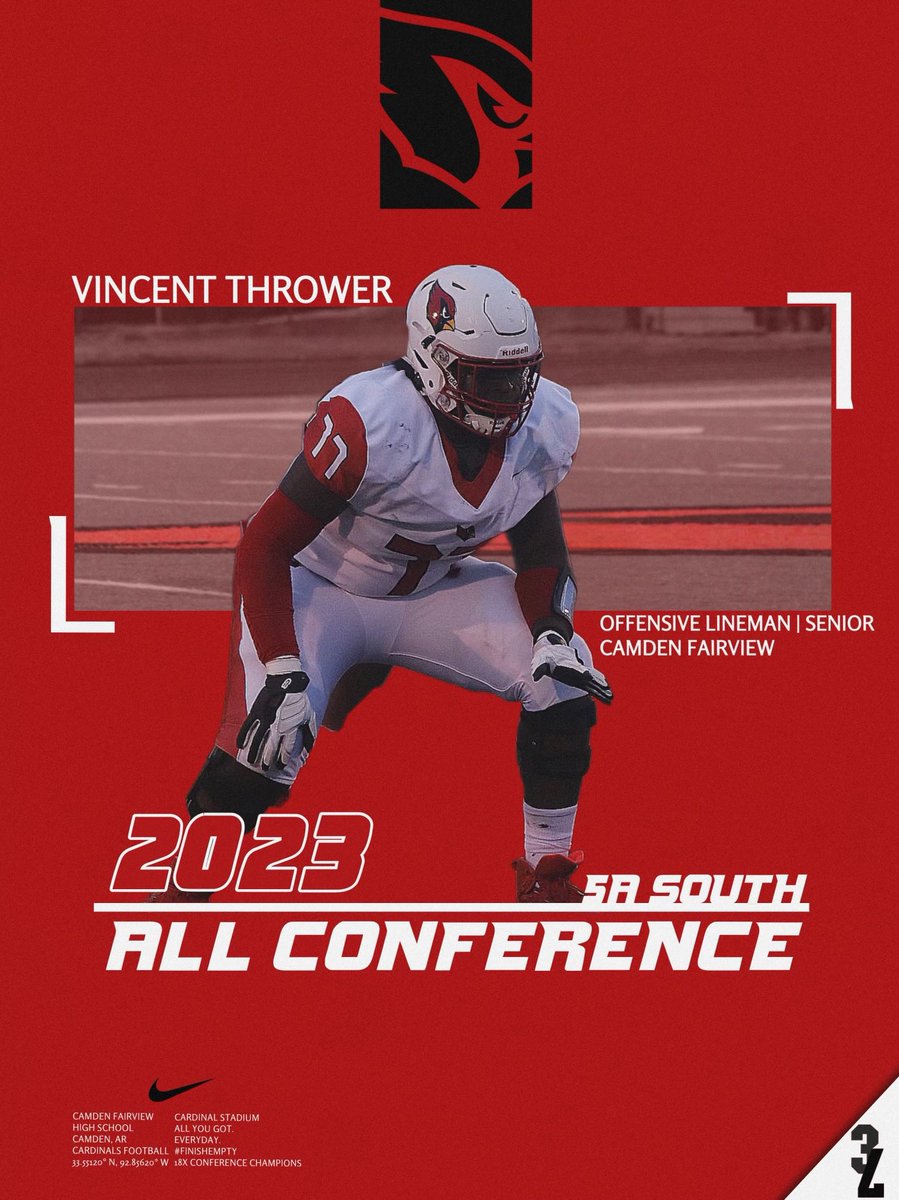 These are your 2023 5A South All-Conference football players!