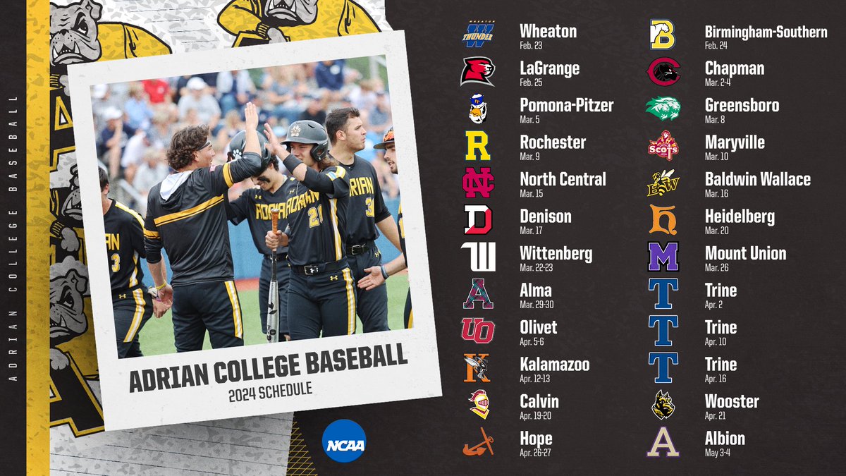 Adrian College Athletics tweet media