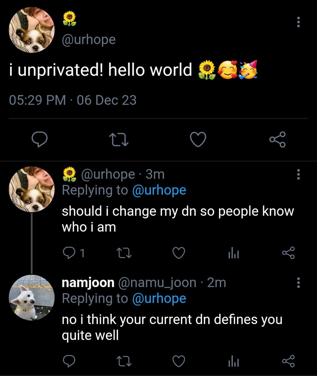 nekojitayoongi's tweet photo. a #vminhope sequel to the college au where—
taehyung and jimin are best friends, joined at the hip. everyone assumes they're dating, and are extremely confused when they learn they're 𝘯𝘰𝘵.
then, enter one jung hoseok. https://t.co/UAKdQQRc5g