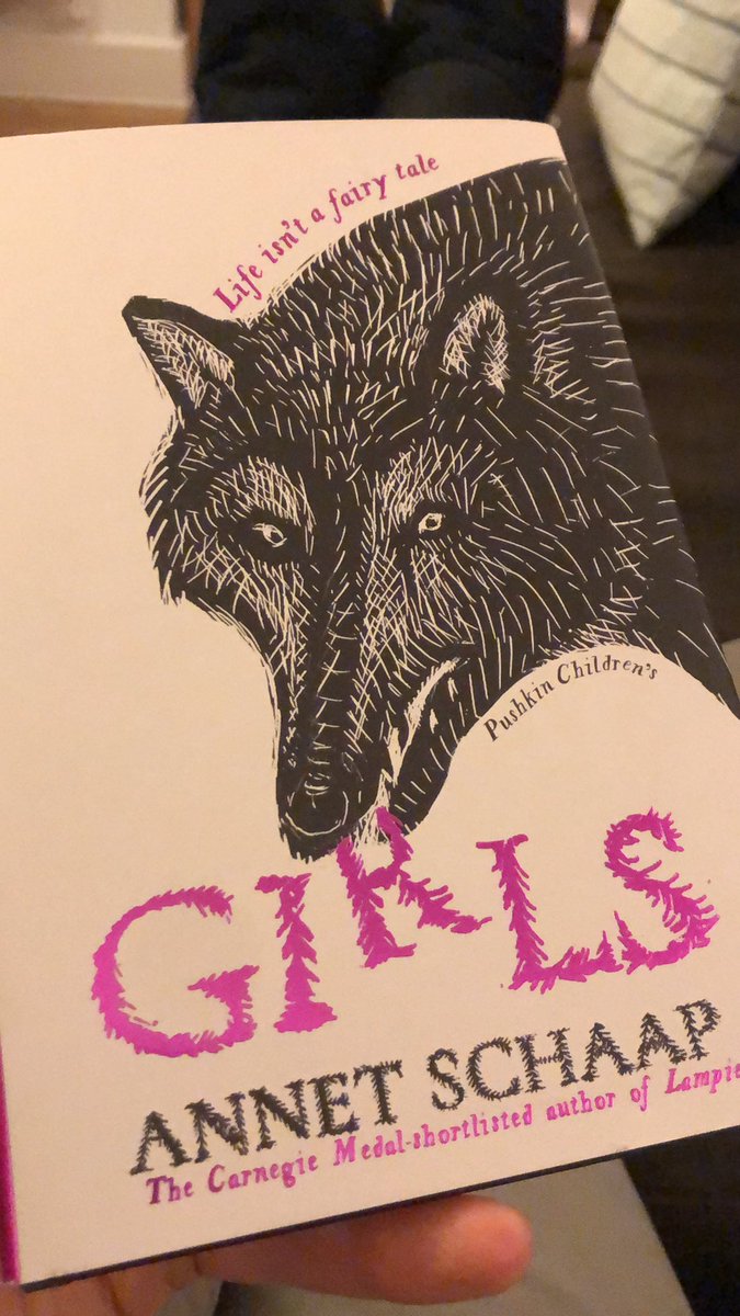 Finally! Some #translated #WorldKidLit on the shelves in 🇬🇧@schaap_annet has rewritten 7 fairytales for today's world. No guesses what 'Wolf' is a retelling of, but how about 'Biscuits'? Or 'Blue'? Short yet compelling stories, perfect to #ReadAloud - translated by @Laura_Wat