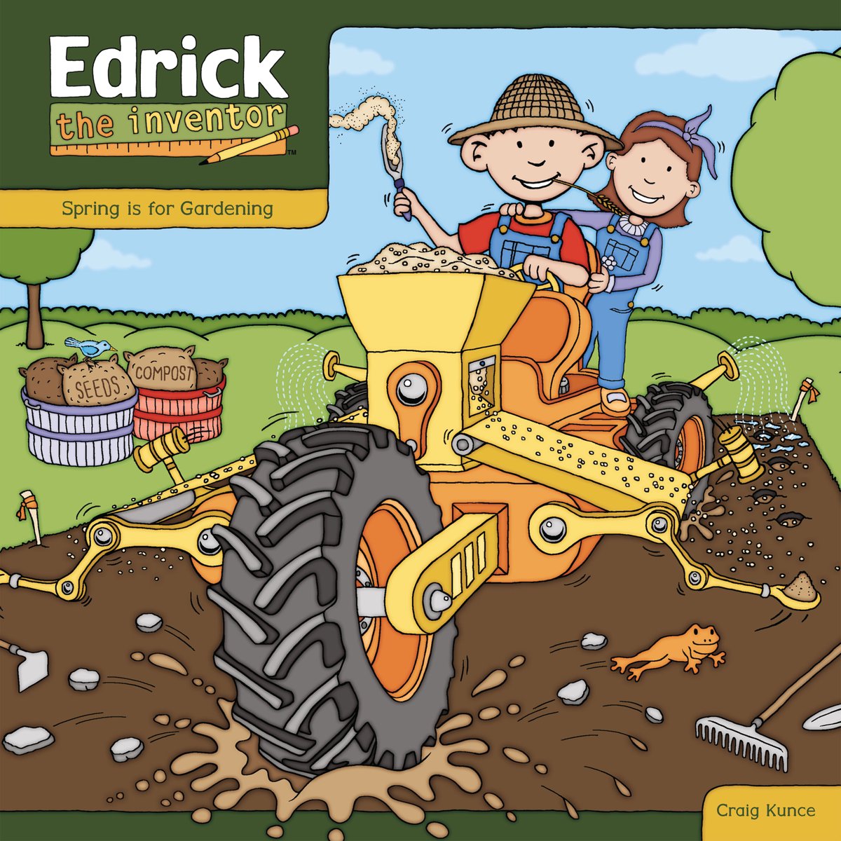 CraigKunce's tweet photo. Cover design and illustration for book 2 in the "Edrick the Inventor" series. Fun and energetic illustrations are always fun to create.

https://t.co/Ddy0q8zumc https://t.co/DnRhy1Y8Fp
