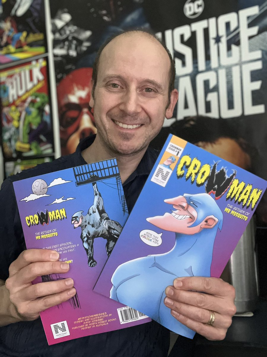 studioDschembri's tweet photo. Crowman signed copies are selling out. Hit me up if you’re interested in an all- ages colouring in comic! #indicomic https://t.co/15wbDJRuCx