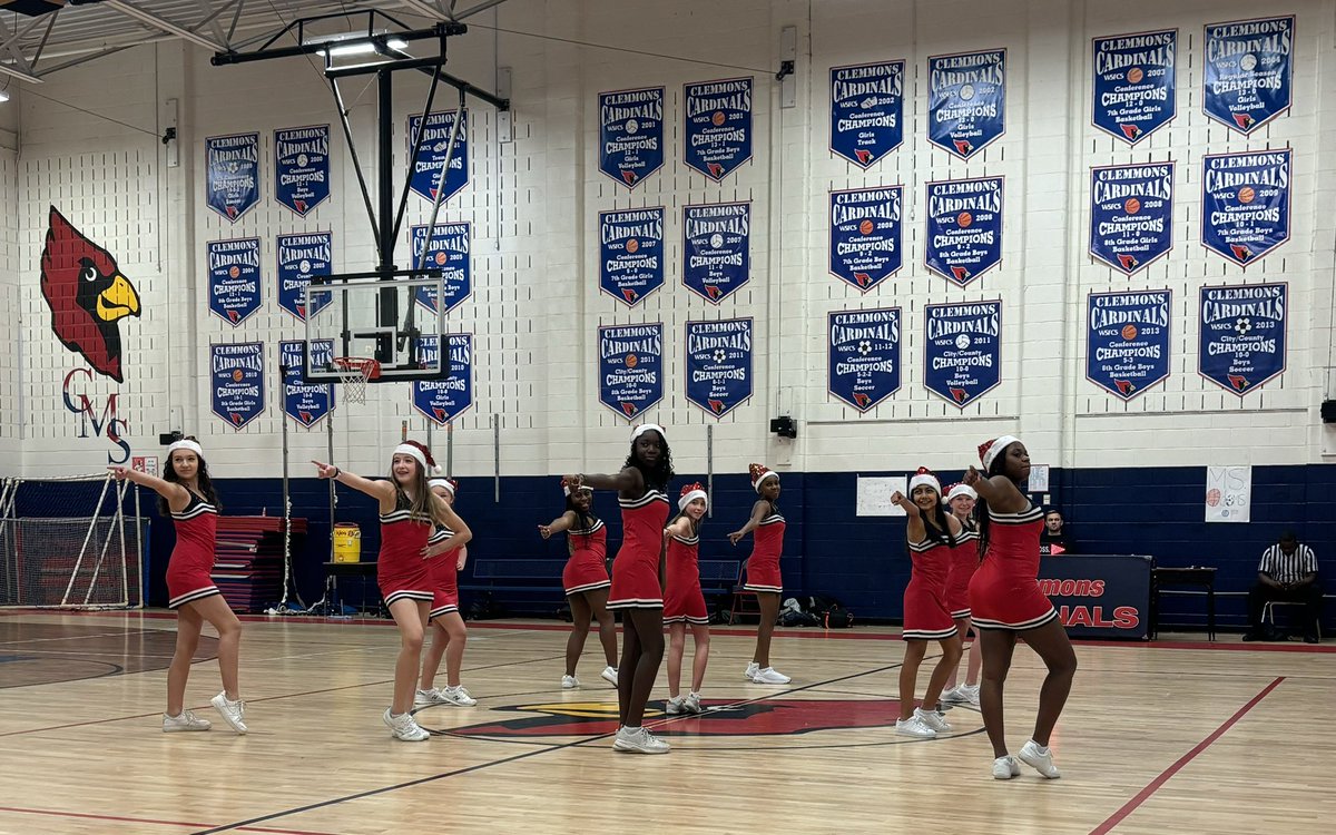 CMSCardsWSFCS's tweet photo. Incredible job to the CMS Dance and Cheer teams today! @wsfcs @wsfcsathletics https://t.co/P1xpMSSfTc