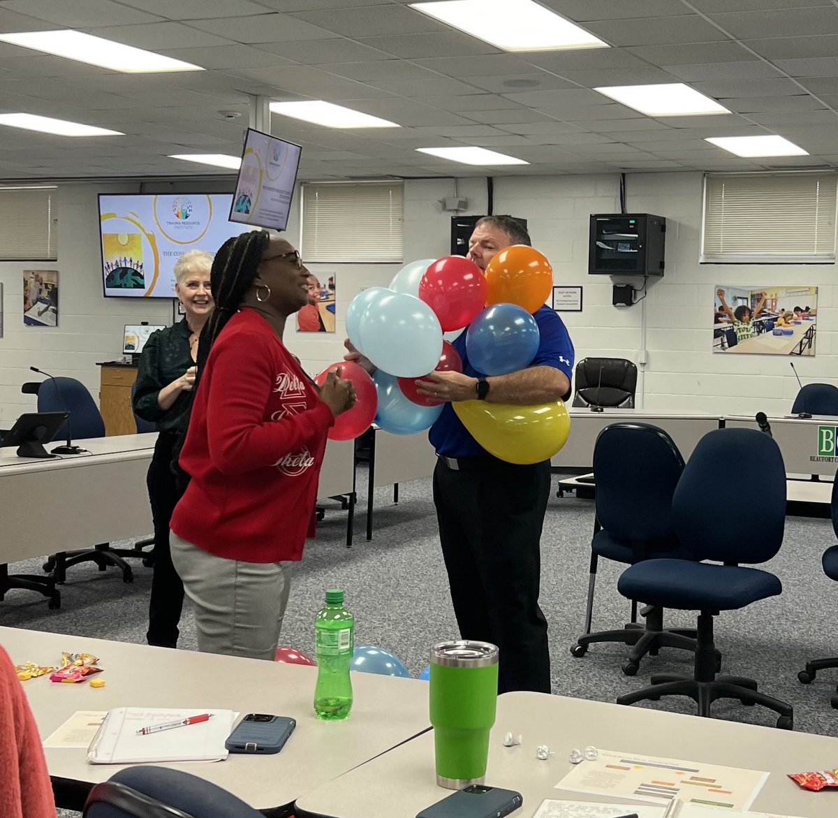 BCS Dr. Cheeseman promoting Collective Efficacy today! 😊💪