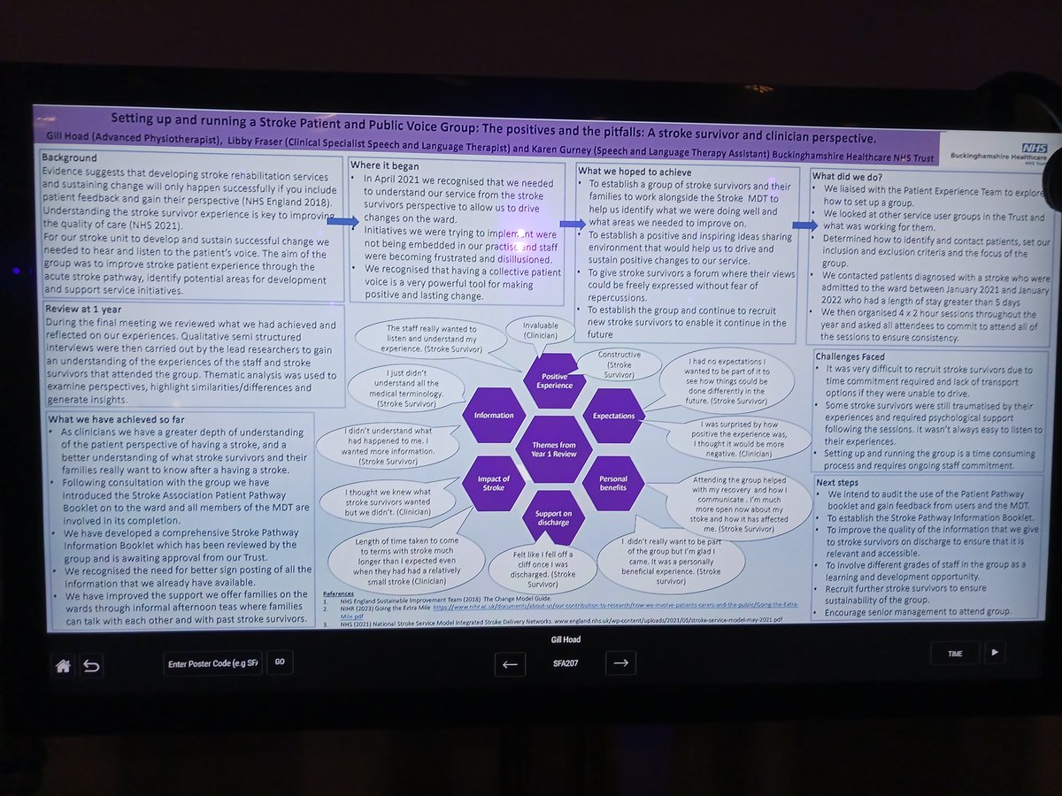 Libby Fraser (@libbyfraser3) on Twitter photo Very proud to have had the opportunity to share our work setting up the fantastic Stroke PPI group at the UK Stroke forum this week. #UKSF23 <a href="/BHTSLT/">Buckinghamshire Healthcare SLTs</a> <a href="/BucksHealthcare/">Buckinghamshire Healthcare NHS Trust</a> Very proud to have had the opportunity to share our work setting up the fantastic Stroke PPI group at the UK Stroke forum this week. #UKSF23 <a href="/BHTSLT/">Buckinghamshire Healthcare SLTs</a> <a href="/BucksHealthcare/">Buckinghamshire Healthcare NHS Trust</a>