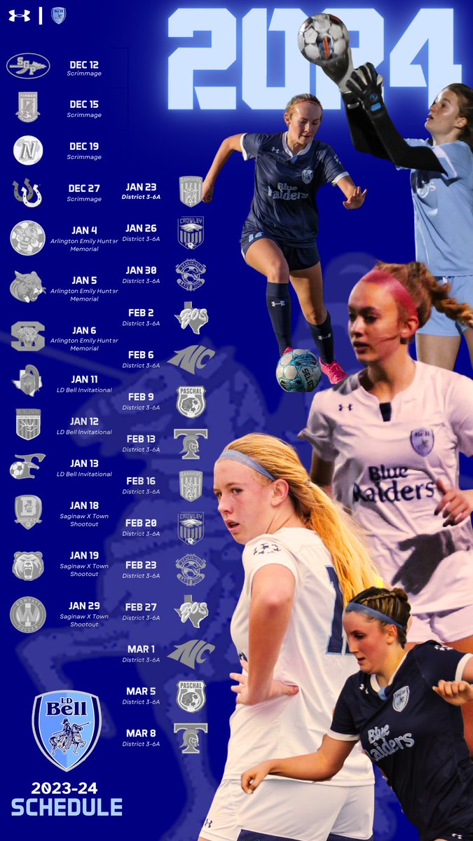 LD Bell Blue Raider Soccer tweet media