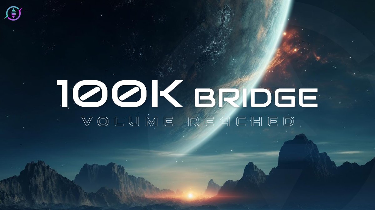 $SOLAR Development Team Is Excited to Announce that Our Bridge Has Reached 100k Volume🌉📈

#solana #bridge #defi #tradingbot