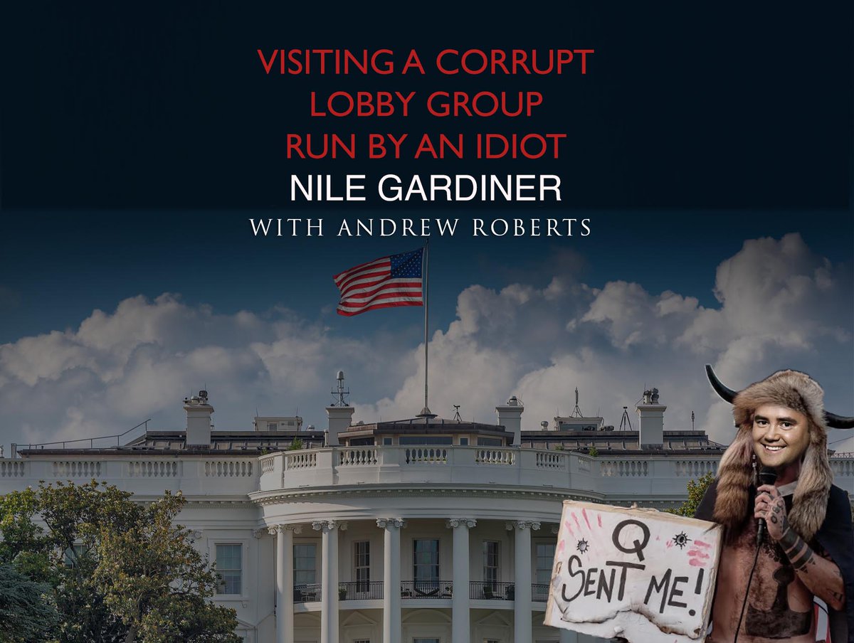 Portly Dishonest Crony Peer, <a href="/aroberts_andrew/">Andrew Roberts</a> thinks <a href="/NileGardiner/">Nile Gardiner</a> isn't running a corrupt lobby group.