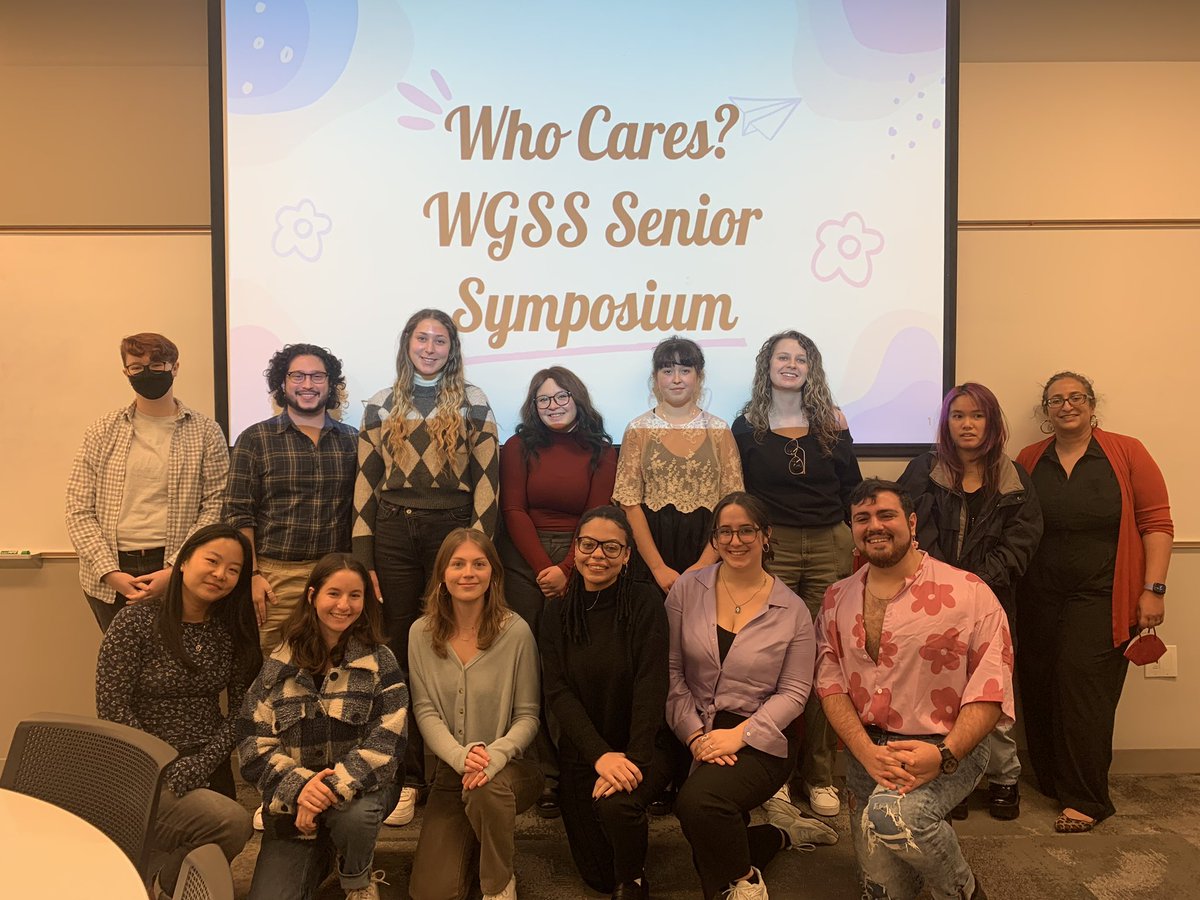 emory_wgss's tweet image. 🗣️Thank you for joining us today at the WGSS Senior Symposium 2023! We are so proud of our seniors’ presentations, creative zines, podcasts, artwork and interactive installations on the topic of “Who cares?”. ✨

#emorywgss #wgss #seniorsymposium #symposium