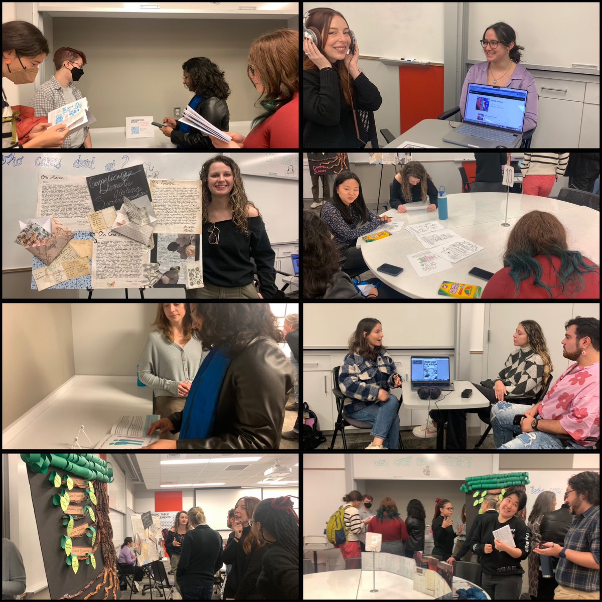 emory_wgss's tweet image. 🗣️Thank you for joining us today at the WGSS Senior Symposium 2023! We are so proud of our seniors’ presentations, creative zines, podcasts, artwork and interactive installations on the topic of “Who cares?”. ✨

#emorywgss #wgss #seniorsymposium #symposium