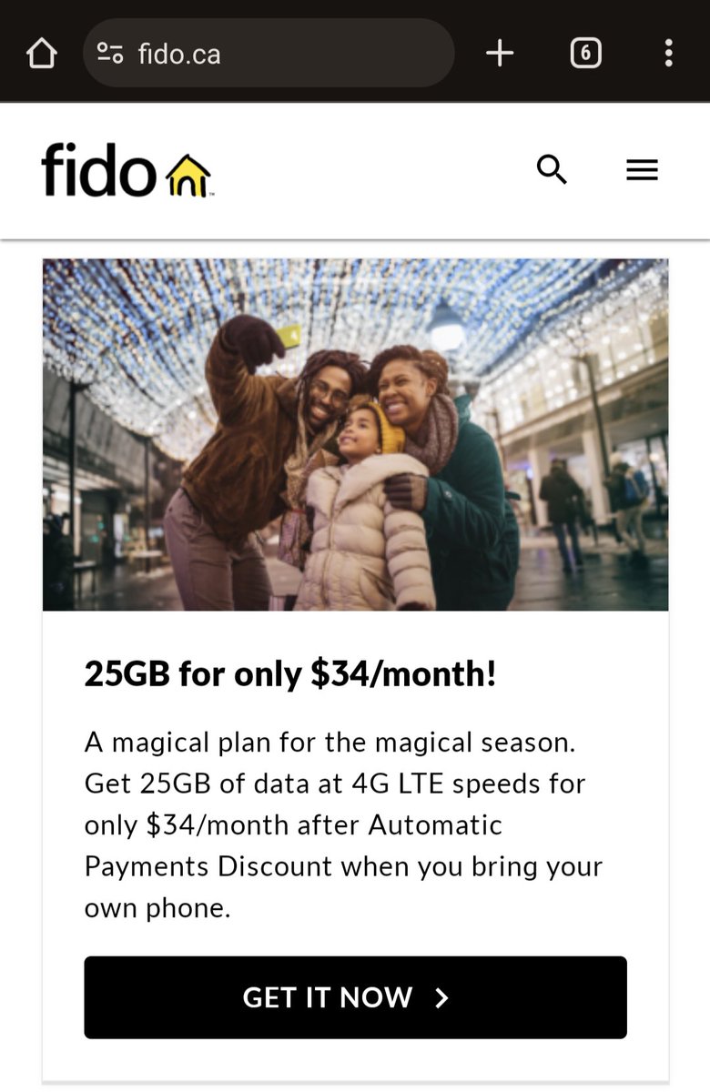 siestable's tweet photo. @Fidomobile is there any way I can get this plan? I already bring my own phone https://t.co/iQdsogXlio