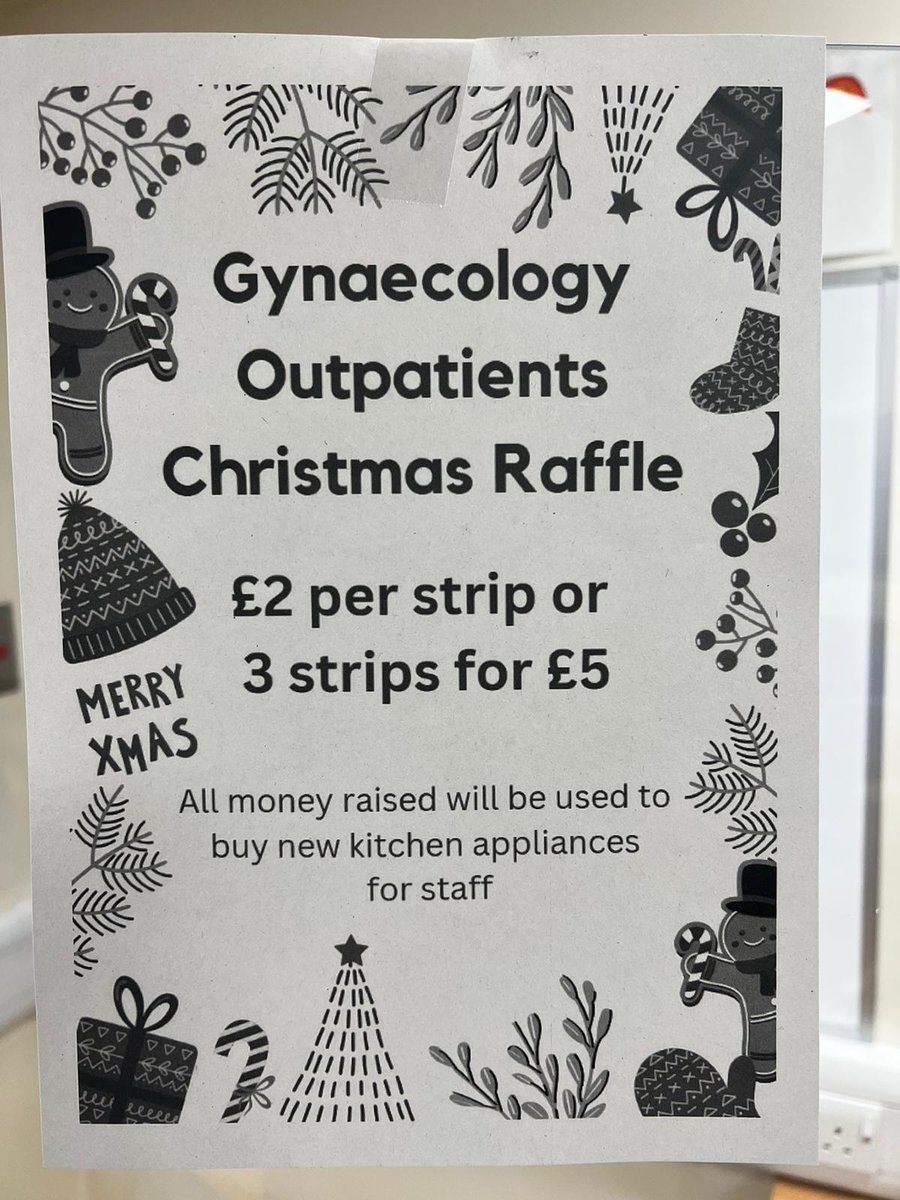 GOPD Christmas raffle. Amazing prizes. Tickets available in department.