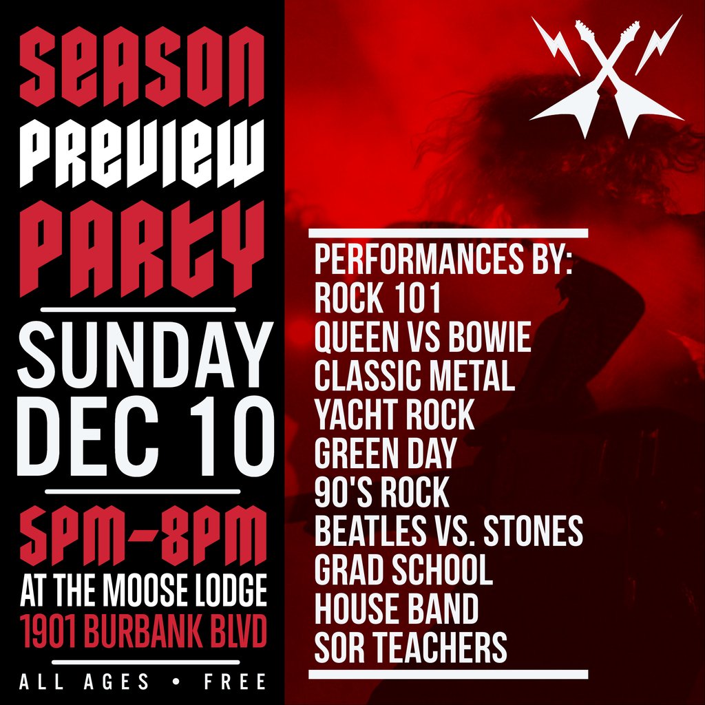 Our Season Preview Show is THIS SUNDAY 12/10 @ The Moose Lodge in Burbank!⁠
⁠
⁠
This IN-PERSON event is FREE and ALL AGES!⁠
⁠
#burbank #community #burbankchamber #freeevent #kidsevent #thingstodo #LAParent #burbankmoms #eventsforkids #livemusic ⁠
