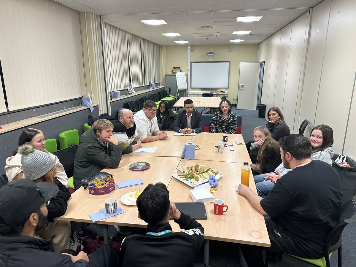 Shaid Mushtaq (@shaidmushtaq) on Twitter photo Amazing couple of hours with this lot <a href="/OldhamYC/">Oldham Youth Council</a> <a href="/Youth_Mayor/">Oldham Youth Mayor</a> <a href="/JodieBarberOC/">Jodie Barber OC</a> <a href="/JoshChartersLab/">Josh Charters</a> discussing everything and anything affecting our young people! We have some very bright young minds we need to do everything possible to help them thrive! Amazing couple of hours with this lot <a href="/OldhamYC/">Oldham Youth Council</a> <a href="/Youth_Mayor/">Oldham Youth Mayor</a> <a href="/JodieBarberOC/">Jodie Barber OC</a> <a href="/JoshChartersLab/">Josh Charters</a> discussing everything and anything affecting our young people! We have some very bright young minds we need to do everything possible to help them thrive!