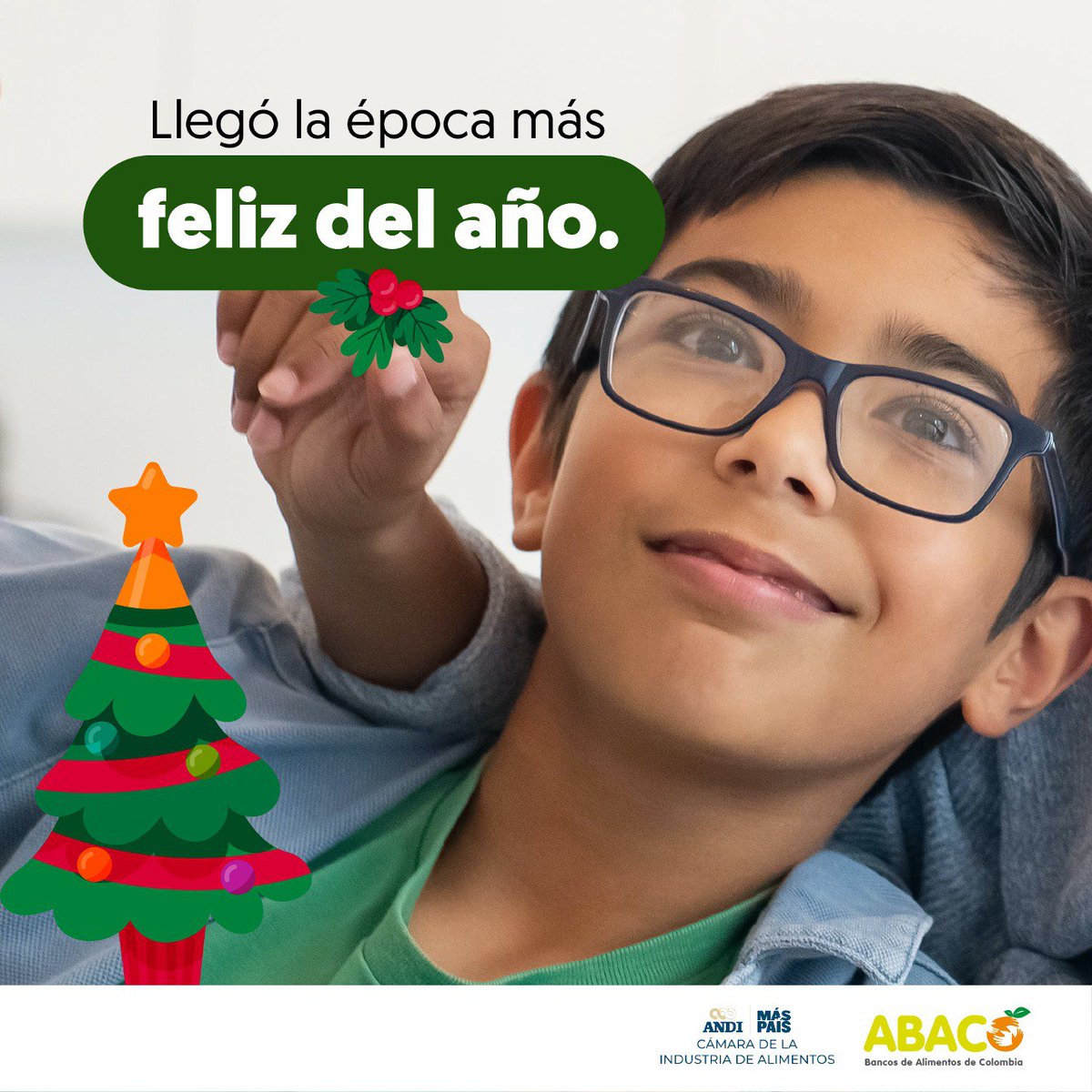 ¡Hola Navidad! ⛄🎄

Celebramos un 2023 #AlimentandoSueños de los niños y niñas de Colombia.