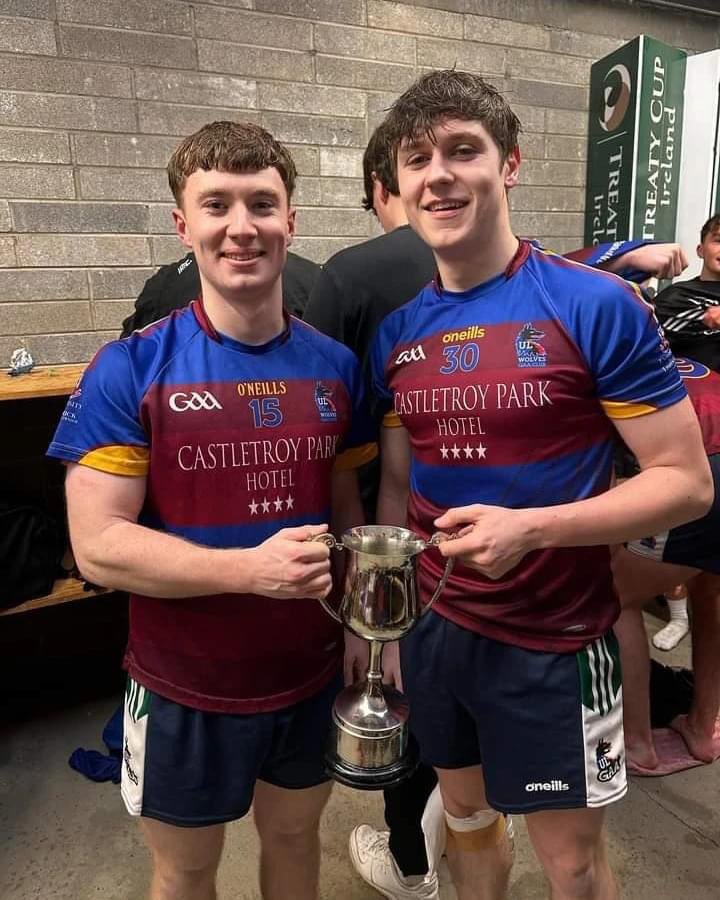 Well done to past pupils Sean Keenaghan and Conor Bracken on their University's Junior All Ireland win with their College @universityoflimerick