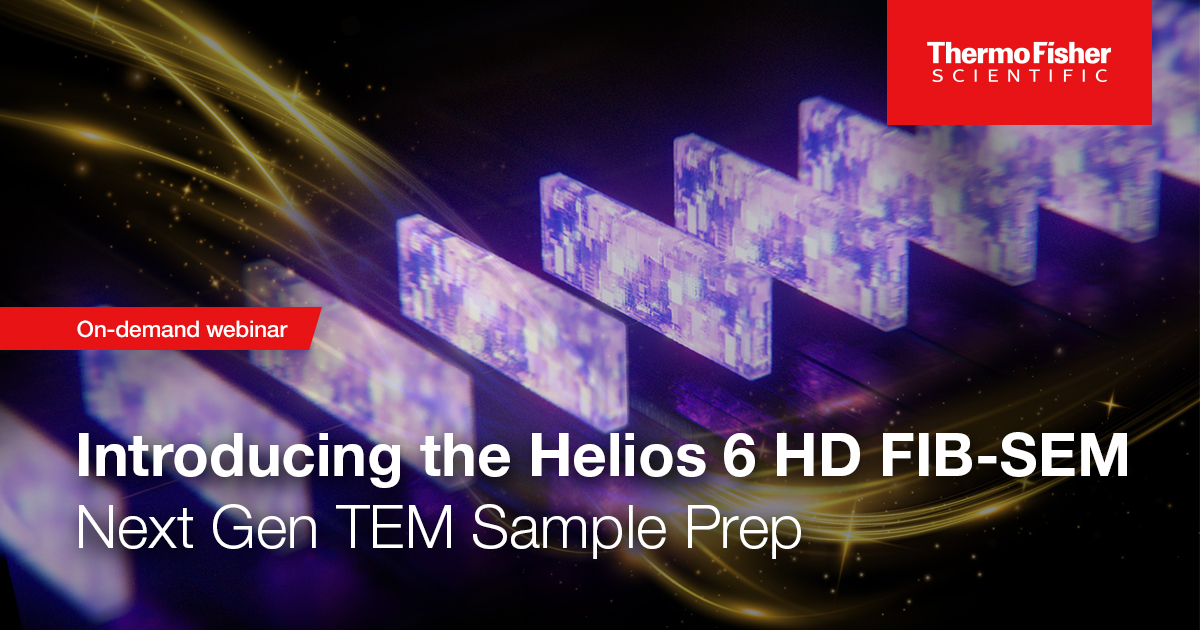 Microscopy & Spectroscopy (@thermosciemspec) on Twitter photo The new Helios 6 HD FIB-SEM from <a href="/thermofisher/">Thermo Fisher</a> makes it possible for #semiconductor manufacturers & designers to produce a higher volume of quality samples than ever before.
Learn more: ter.li/7dc1tr The new Helios 6 HD FIB-SEM from <a href="/thermofisher/">Thermo Fisher</a> makes it possible for #semiconductor manufacturers & designers to produce a higher volume of quality samples than ever before.
Learn more: ter.li/7dc1tr