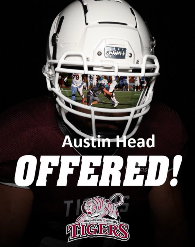 After a great conversation with @coachlane9 I am truly blessed to receive an offer from Campbellsville university to further my athletic career!! @CoachRussCville @GVandagriff @CoachRicht @CoachDollar21