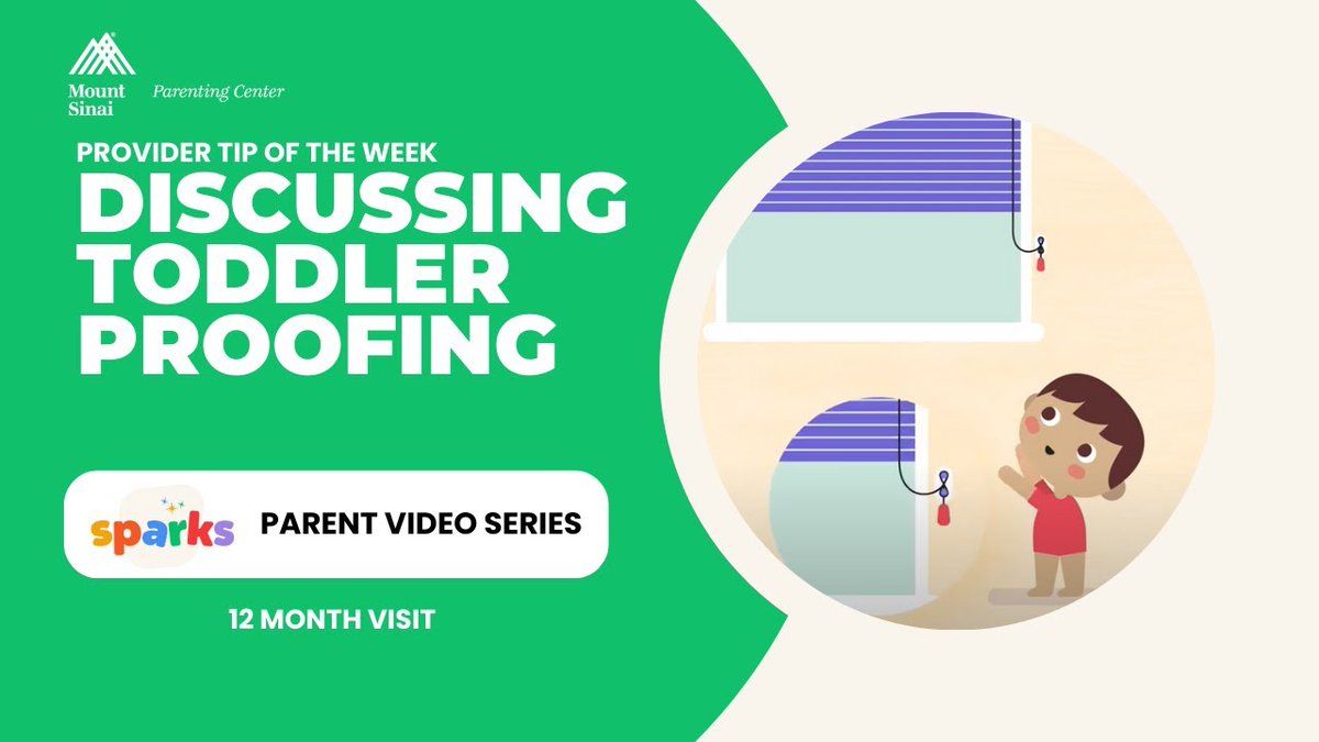 With toddlers on the move in a whole new way, it’s time for families to address new dangers in their homes. Here's how you can discuss creating a "yes" environment with families: youtu.be/bxtLvvfCxtA