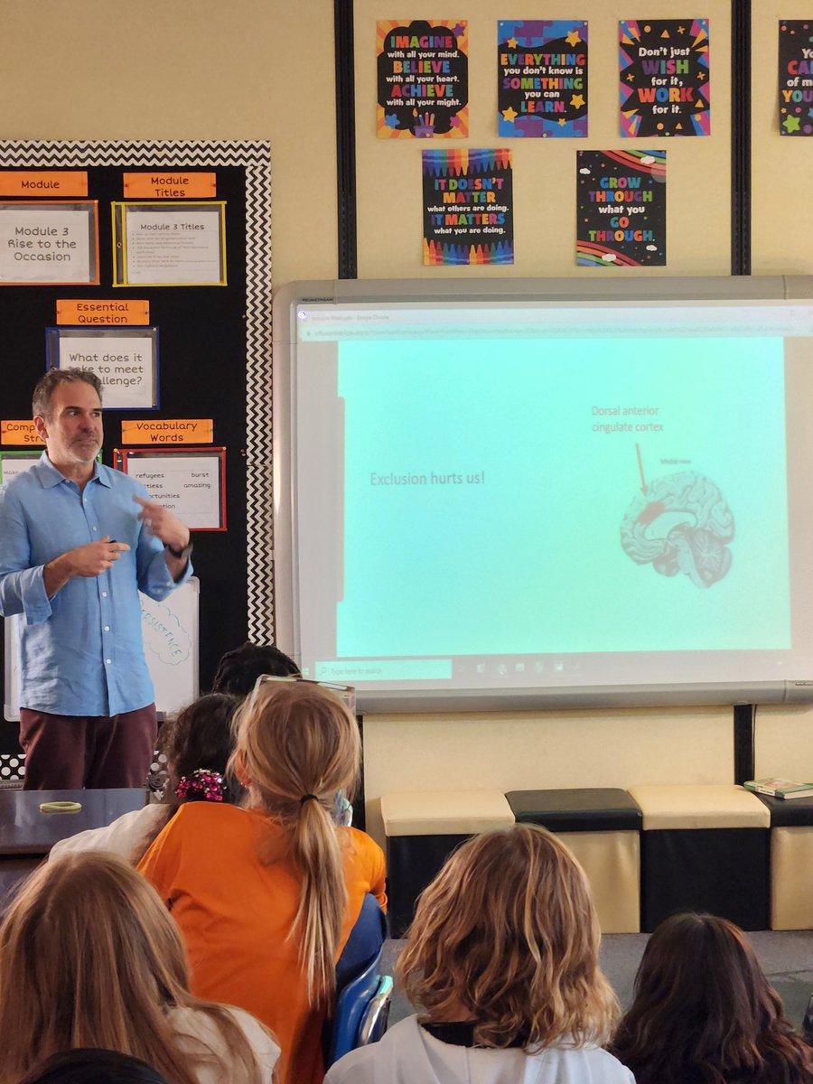 Special thanks to <a href="/MichaelDBaran/">Michael D. Baran, Ph.D.</a> for speaking to fourth grade about building an inclusive culture. <a href="/FCPSMaryland/">FCPS-MD</a> <a href="/MiddletownElem/">Middletown Elementary FCPS</a> #InclusiveSchoolsNetwork #InclusiveSchoolsWeek