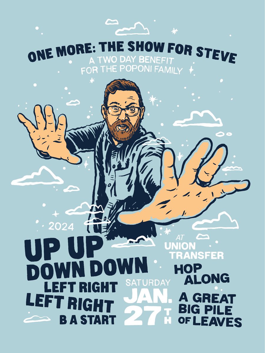 Love you forever Steve. Tix on sale 12/8:

axs.com/events/519797/