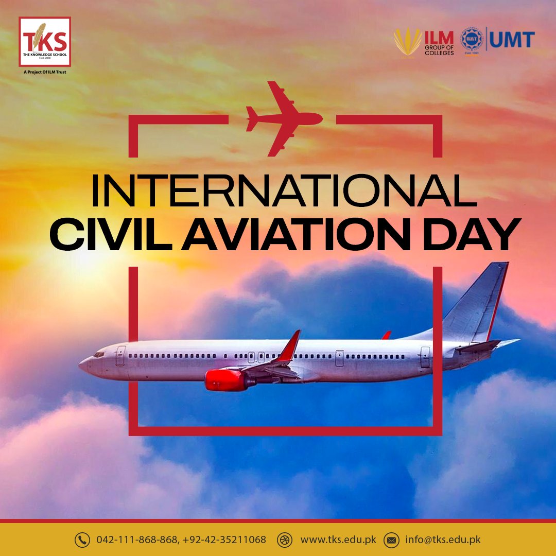 On this special day dedicated to the marvels of aviation, TKS takes pride in fostering a spirit of exploration and understanding in the skies of education.
#AviationEducation #KnowledgeTakesFlight #ILMAviationJourney #TKS #TheKnowledgeSchool #myTKS #myILM #myUMT