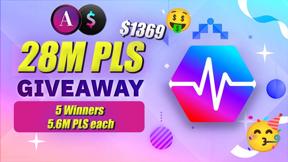 πabit_HEX πͺ π« π± (@abit_hex) on Twitter photo π Huge Giveaway Announcement! π
π <a href="/PulsechainUSD/">PUSD x ALGO</a> is giving away 28M PLS, split among 5 lucky winners!
π Each Winner Receives: 5.6M PLS
π How to Enter:
1. Tag three friends in the comments below π
2. Retweet @zaca313 Twitter space π x.com/i/spaces/1YpJkβ¦
3. Join π Huge Giveaway Announcement! π
π <a href="/PulsechainUSD/">PUSD x ALGO</a> is giving away 28M PLS, split among 5 lucky winners!
π Each Winner Receives: 5.6M PLS
π How to Enter:
1. Tag three friends in the comments below π
2. Retweet @zaca313 Twitter space π x.com/i/spaces/1YpJkβ¦
3. Join