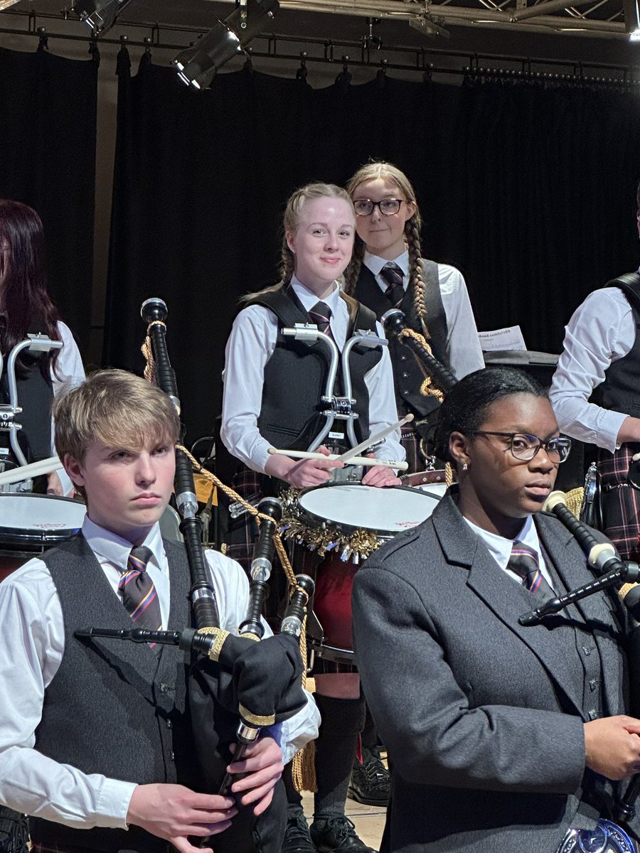 Well to our <a href="/braidhurst/">braidhursthighschool</a> pupils; Kai, Anna, Abigail, Skye, Georgiana and Caitlin for performing with the jazz and pipe band. Well done to Mr Cruickshank, Mr Cowan and Mr Henderson for leading our outstanding pupils in their musical journey! <a href="/nlcpeople/">NorthLanCouncil</a>