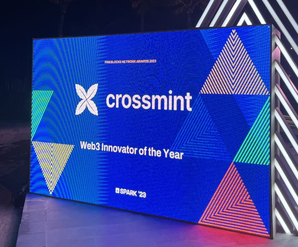 It’s an absolute honor for <a href="/crossmint/">Crossmint</a>  to receive the Web3 Innovator of the Year award by <a href="/FireblocksHQ/">Fireblocks</a>  🏆

2023 has been an extraordinary year for the industry.

Market conditions have forced enterprises to pivot from doing simple drops to thinking deeply about how blockchain