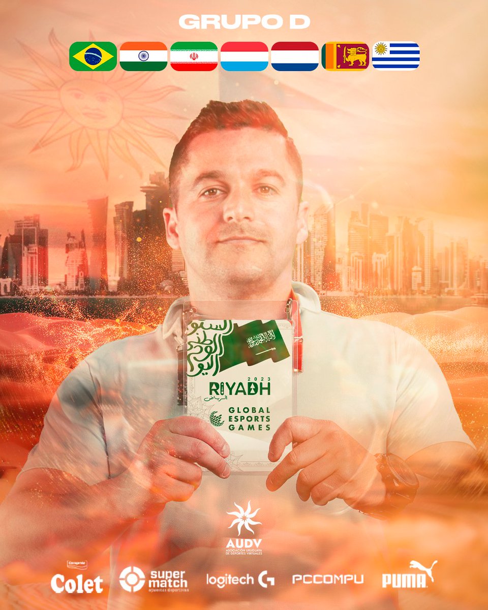 Otra vez Uruguay es Mundial 🔥

Estamos clasificados dentro de los 28 mejores países (de 122) a los Global Esports Games 2023 #GEG23 organizados por la <a href="/GE_Federation/">Global Esports Federation</a>  a disputarse del 10 al 17 de diciembre en Riyadh 🇸🇦

<a href="/Williams2609/">Williams Freire</a>  logro la clasificación mediante la Qulayfier