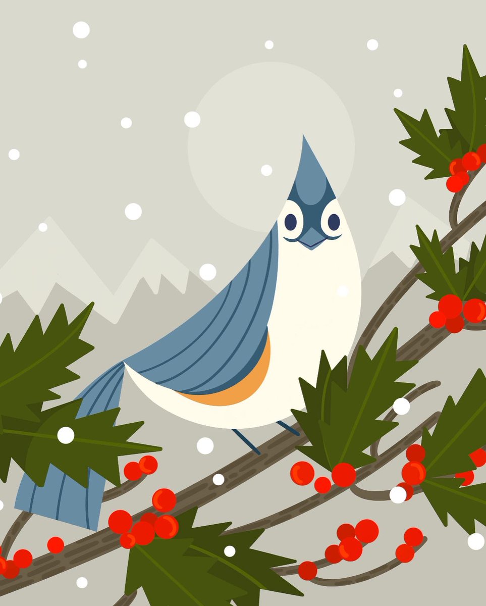 crop of the christmas card i made this year :)
