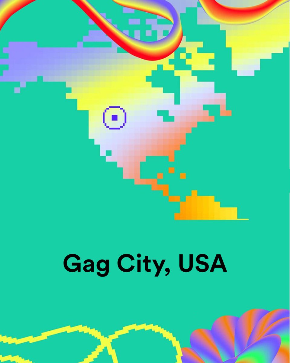 Spotify's tweet photo. calling all barbz, a new Sound Town just dropped ✨ #GAGCITY https://t.co/W5bqWEyC5E