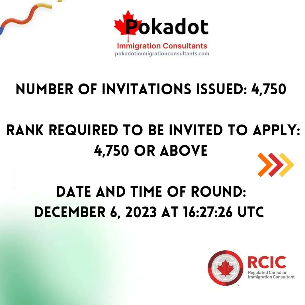 Pokadot_ICS's tweet image. Canada is open to receiving immigrants and there are several pathways available to achieve this.

Take a free assessment at
pokadotimmigrationconsultants.com/assessment

Let&apos;s make your dream move to Canada 🇨🇦 a reality!

#CanadianImmigration

Click on the link in our bio to get started.