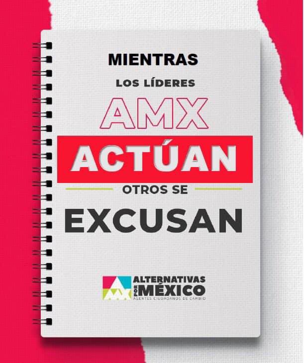Excusas siempre van a existir, los líderes de <a href="/AlternativasMx/">Alternativas por México</a> no esperan sentados a que las cosas cambien, ACTÚAN para que sean un hecho. #LideresAMX