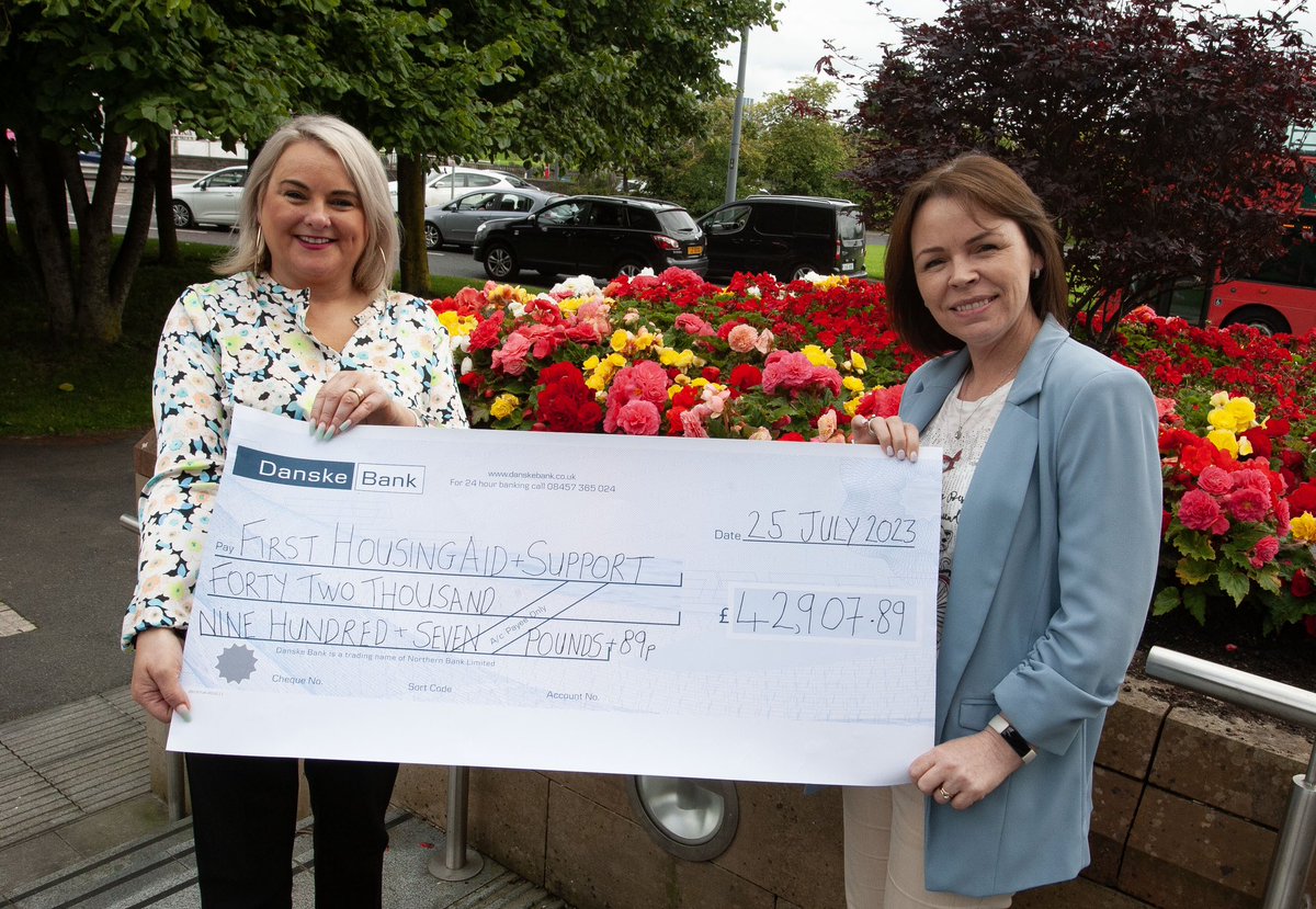SandraDuffySF's tweet photo. £43k raised for homelessness in Derry &amp; Strabane 🙌

Eternally grateful for everyone who helped and donated 🙏❤️

Thank you all so much 🙏🙏 https://t.co/ywIGOVyn6x