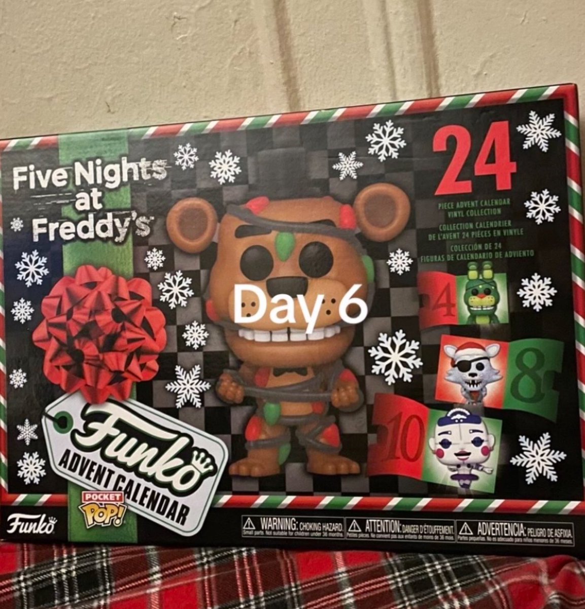 NightsDogs's tweet photo. Five nights at Freddy’s advent calendar DAY 6🥳🥳🥳 https://t.co/6dq04GLYWk