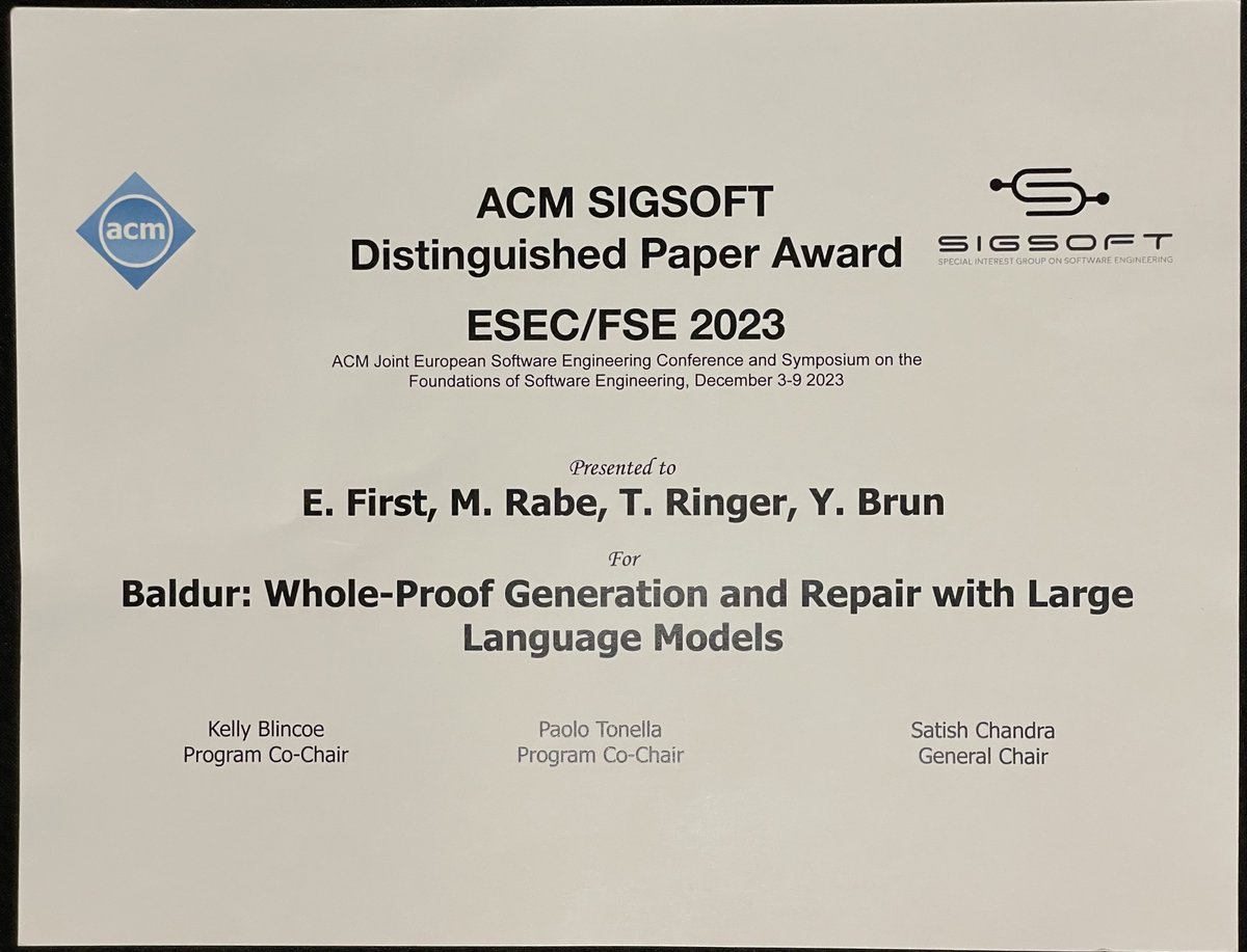 Yuriy Brun tweet media