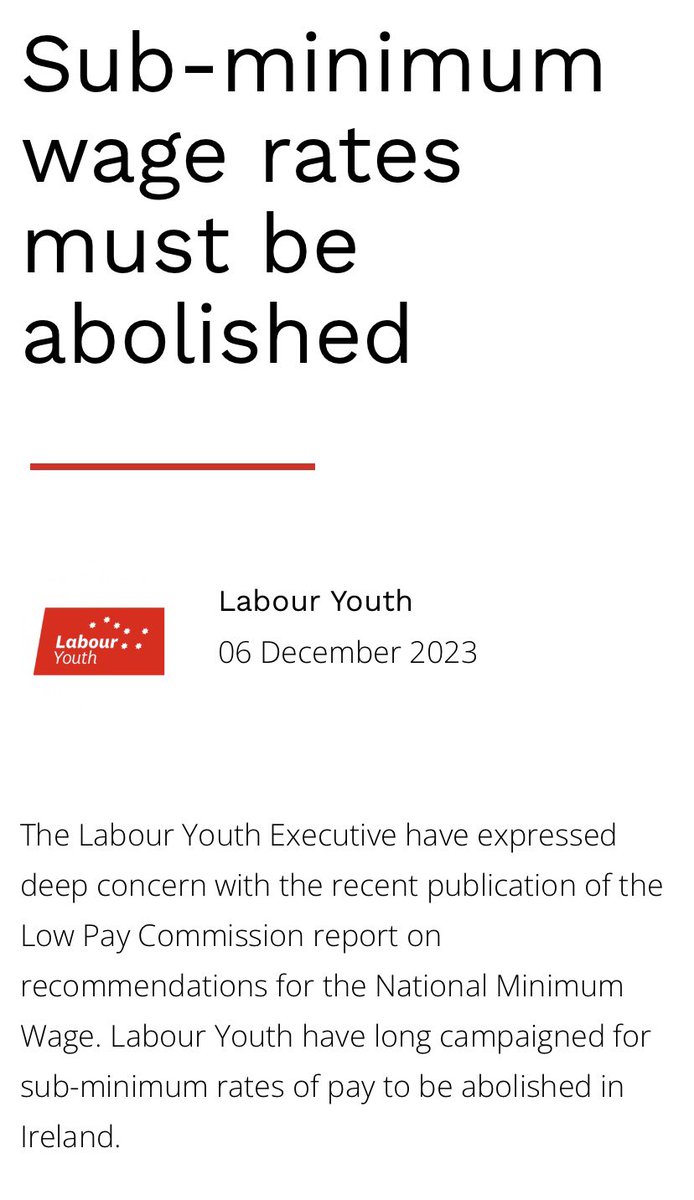 GallDylan_'s tweet image. An equal day of labour for an equal day of pay. It is time to abolish sub-minimum rates of pay in Ireland. It’s time to work towards a living wage for all, it’s time to protect our young workers and it’s time to build #AnIrelandForAll