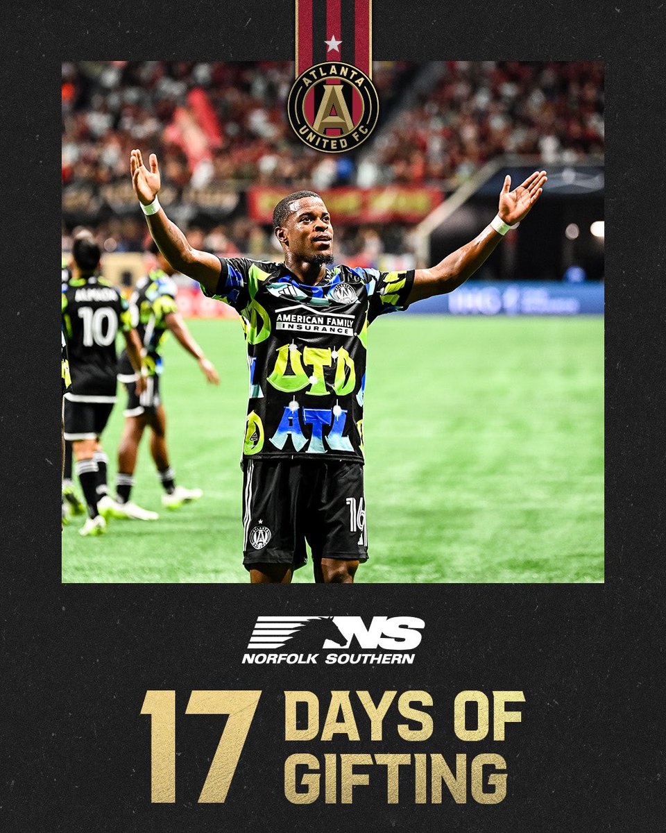 It's Day 6 GIFT TIME! 🎁

Like, RT and reply with the date Xande Silva scored his first #ATLUTD goal for your chance to win his signed 404 Kit 🟢🔵