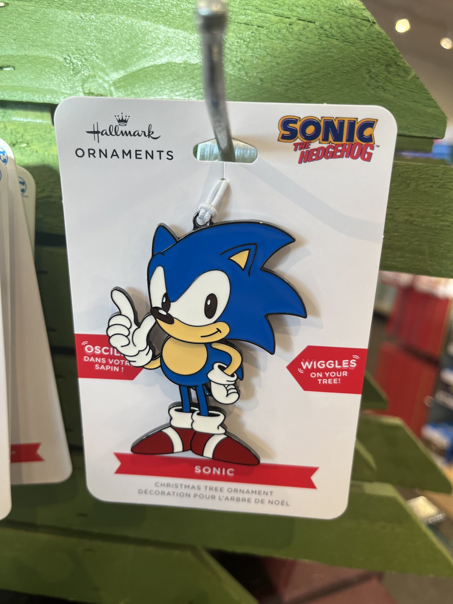 2023 Sonic's Spin Attack - Sonic the Hedgehog Hallmark Ornament