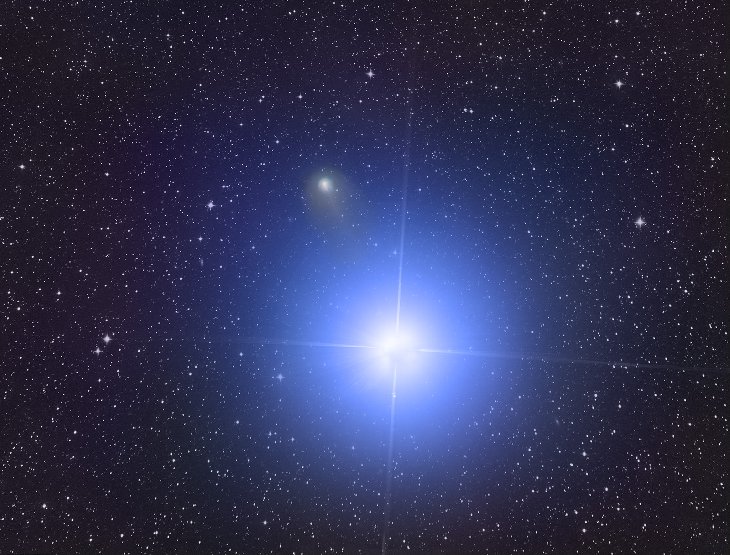 Comet Pons/Brooks passes Vega ~ Taken by Chris Schur on December 5, 2023 @ Payson, Az