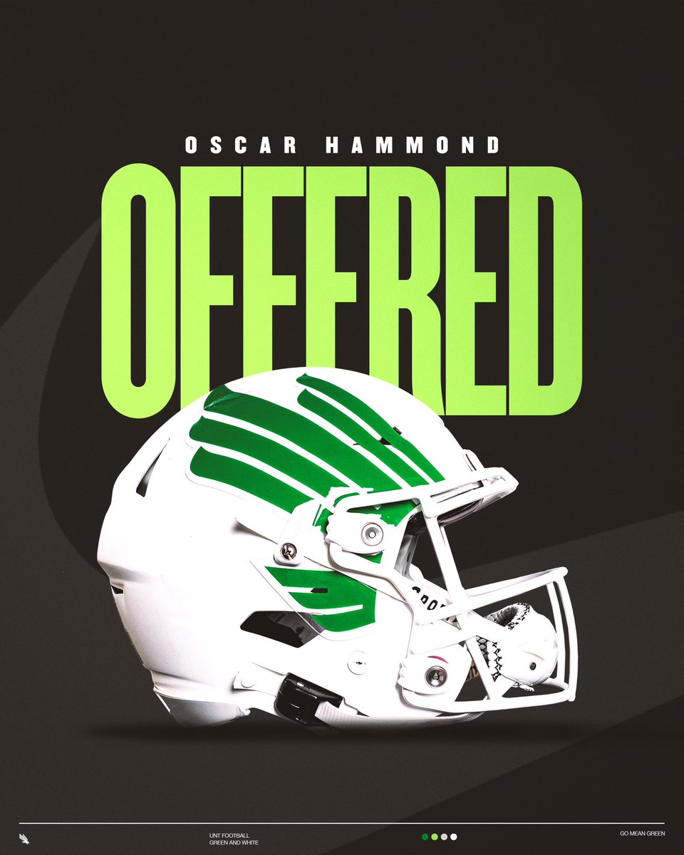 Blessed to receive a D1 offer from the University of North Texas!