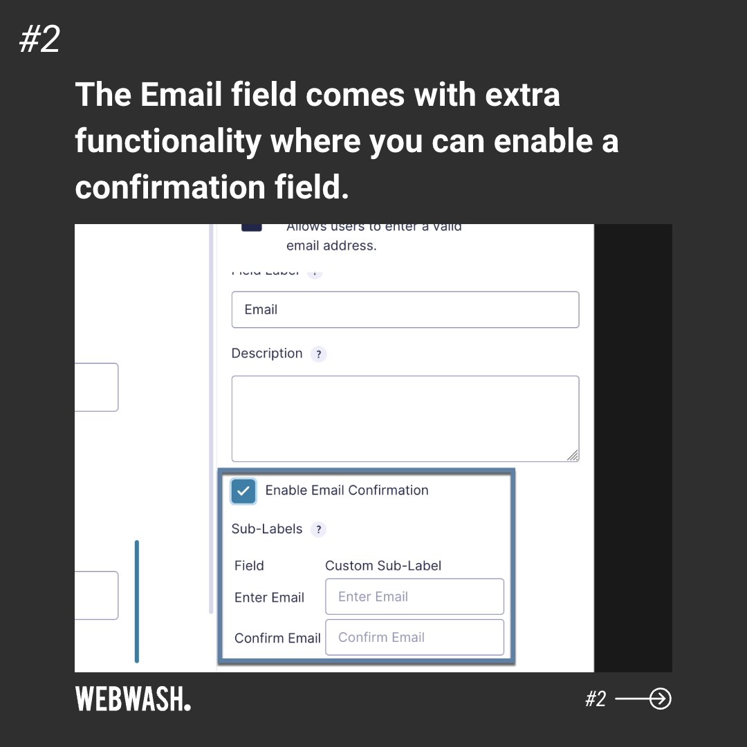 ivanzugec's tweet image. Learn how to collect and confirm email addresses using the Email field in @gravityforms 

⬇️ Step-by-step guide below.

#wordpress #gravityforms