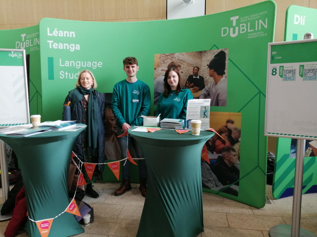 TuStudies86726's tweet photo. 📸 Exciting moments captured at the Language Studies Open Day at TU Dublin! 🎓 Explore the vibrant world of languages with us. #TUDublin #LanguageStudies #OpenDay @WeAreTUDublin https://t.co/7ACfaYYeEC