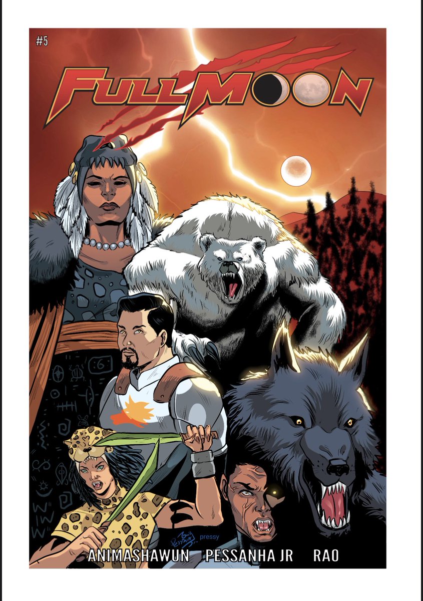 kolapo_writes's tweet image. Full Moon Issue 4 just dropped on @globalcomix 🔥🔥🔥. One of my favourite issues to write with strong West African themes 🇳🇬 🐺

@tonypessanhart @alwayspressy @lettersquids 

l.instagram.com/?u=https%3A%2F…