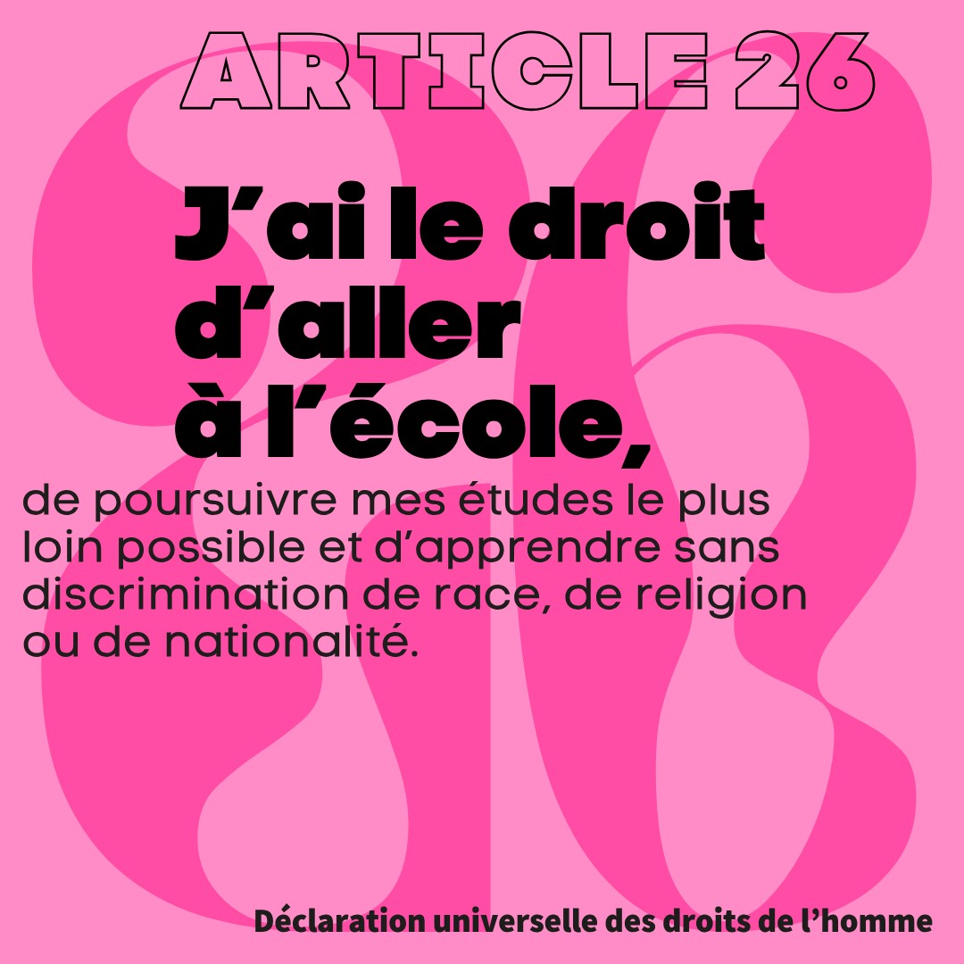 AurelioTeyi's tweet photo. 26ème journée de la campagne digitale DUDH75 Découvrons l'article 26 de la DUDH
@CndhTogo ,@cacit_togo ,@ONU_Droits_BRAO
#TOGO, #Afriquedelouest, #CACIT ,#CNDHTOGO #cacit4Rights75 #OHCR, #DUDH75, #SNUTOGO #CNDH_TOGO75 #Droitshumains75 #Standup4HumanRights https://t.co/9OLSpbh9rQ
